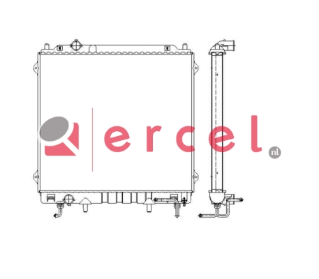 Radiateur / Onderdelen HYR 077