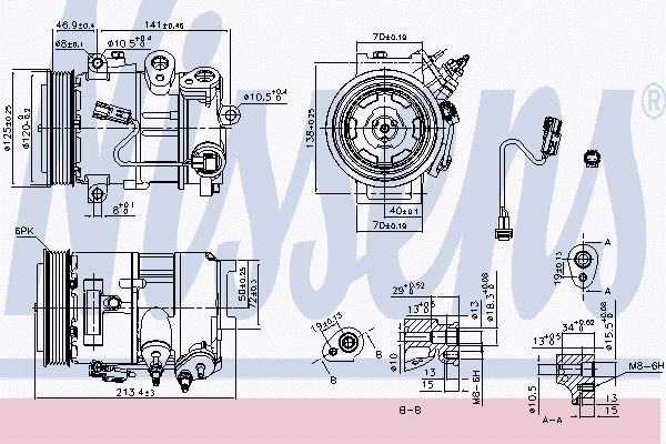 Compressor/onderdelen JPK 050