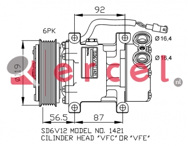 Compressor/onderdelen CIK 004 OEM