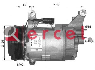 Compressor/onderdelen BMK 031 OEM