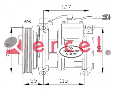 Compressor/onderdelen CRK 010