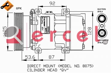 Compressor/onderdelen REK 031