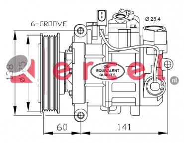 Compressor/onderdelen AUK 051