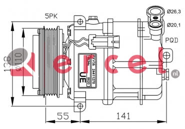 Compressor/onderdelen OPK 042