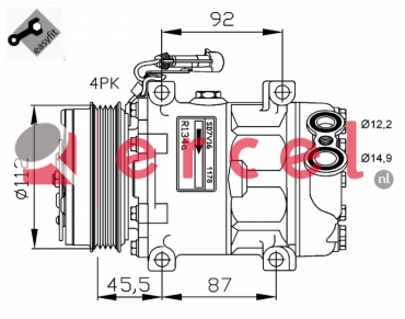 Compressor/onderdelen FIK 036