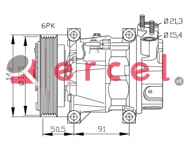 Compressor/onderdelen NIK 014 OEM